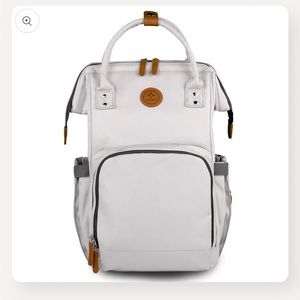 Lenappy Ice Grey Diaper Bag